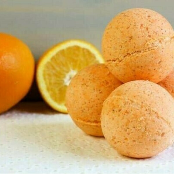 Orange - Cinnamon Bath bombs (6τεμ) - 2