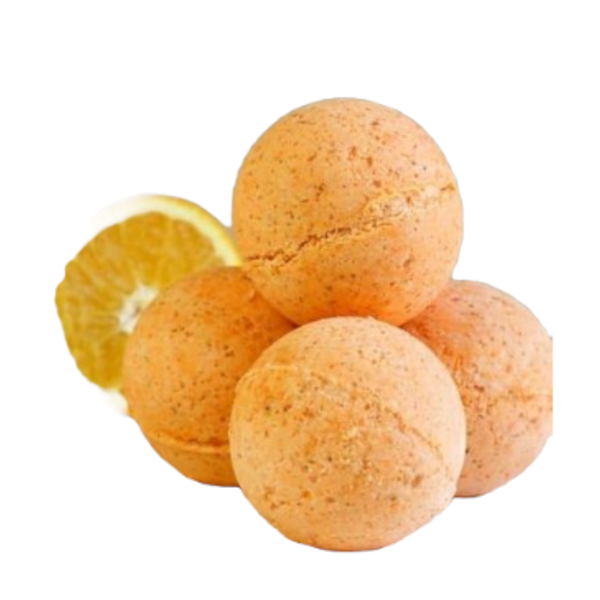 Orange - Cinnamon Bath bombs (6τεμ)