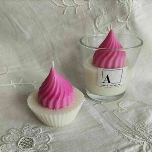Cup Cake Candle 80gr - μαμά, αρωματικά κεριά - 2