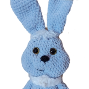 Χειροποιητο πλεκτο κουνελακι & απαλο - δώρο, amigurumi, κουνελάκι - 2