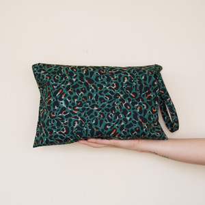 Τσαντάκι-νεσεσέρ με leopard skin print 34 x 23 εκ. - ύφασμα, καλλυντικών, ταξιδίου - 5