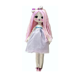 Κούκλα memory pal με όνομα 50 εκατοστά, κοριτσάκι - λούτρινα, personalised, δώρο για βάφτιση, κούκλες