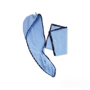 Τουρμπάνι πετσέτα γαλάζιο - πετσέτα - 3