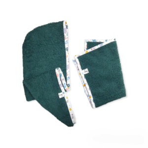 Τουρμπάνι πετσέτα πράσινο - 2