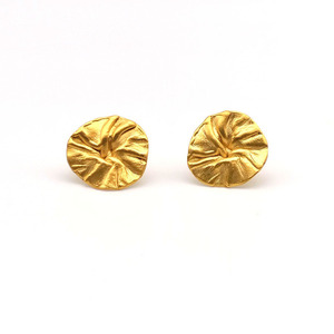 Mareo small σκουλαρίκια χρυσά - επιχρυσωμένα, ασήμι 925, καρφωτά, μικρά, καρφάκι