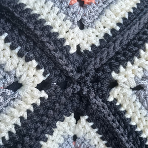Χειροποίητη πλεκτή τσάντα ώμου crochet 38X30cm - νήμα, ώμου, μεγάλες, tote, πλεκτές τσάντες - 5