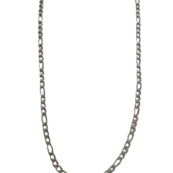 Αλυσίδα για το λαιμό, από ατσάλι, ασημί χρώμα, 40cm - αλυσίδες, κοντά, ατσάλι