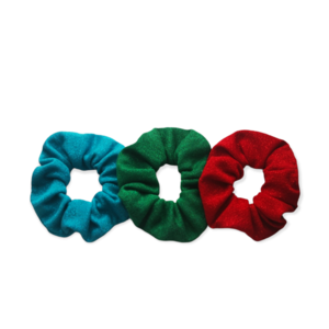 Λαστιχάκι μαλλιών scrunchie lurex - ύφασμα, λαστιχάκια μαλλιών