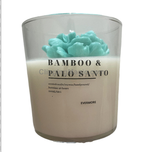 Bamboo and Palo santo -κερι σόγιας - αρωματικά κεριά