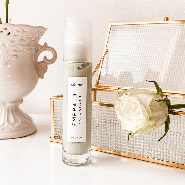 Emerald No Age Face Cream with Retinol Powder + Parsley Extract 1.69oz/50ml Ενυδατική κρέμα προσώπου με ρετινόλη, εκχύλισμα μαϊντανού και σκόμη σμαραγδιού - 3