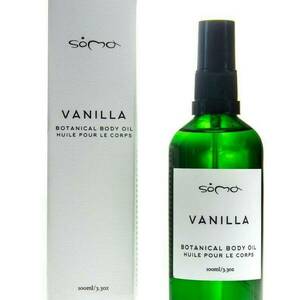 Soma Vanilla Botanical Body Oil 3.03oz/100ml Ξηρό λάδι σώματος με βανίλια, περγαμόντο, μανταρίνι - λάδια σώματος