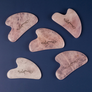 Beauty tool Pink Quartz Gua Sha - 3