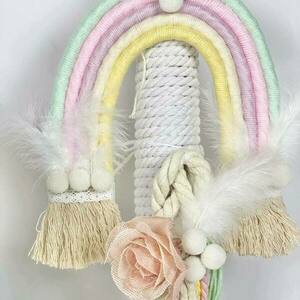 Σετ βάπτισης για κορίτσι rainbow -ουράνιο τοξο - σετ βάπτισης - 2