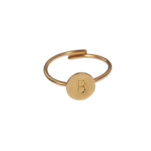 _initials ring- χειροποίητο δαχτυλίδι με αρχικά γράμματα- ΓΡΑΜΜΑ P - δαχτυλίδι, personalised, μονογράμματα - 3