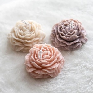 Peony soya candle - αρωματικά κεριά - 2