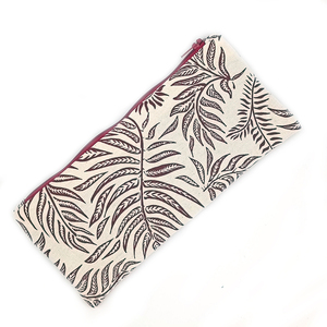 Pouch-κασετίνα Red Z 10x22 cm - ύφασμα, κασετίνες, καλλυντικών, ταξιδίου