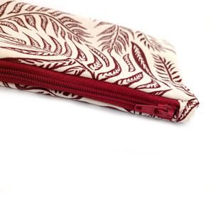 Pouch-κασετίνα Red Z 10x22 cm - ύφασμα, κασετίνες, καλλυντικών, ταξιδίου - 2