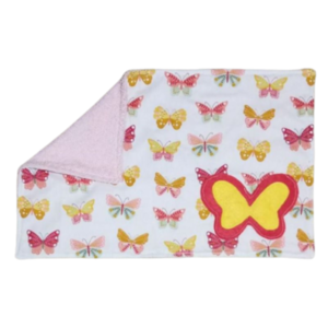 Παιδικό βαμβακερό σουπλά πεταλούδες ( 40 χ 26 εκ.) - πετσέτα, χειροποίητα, σουπλά - 2