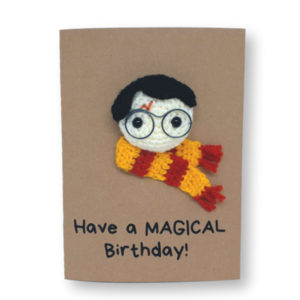 Ευχετήρια κάρτα - Harry Potter - γενέθλια, για παιδιά