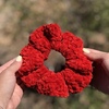 Tiny 20220828132651 488f154e red knitted scrunchie