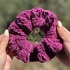 Tiny 20220828132945 28636fa5 purple knitted scrunchie