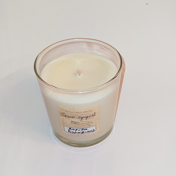 Αρωματικό κερί σόγιας με άρωμα καρύδα Καραϊβικής - 2