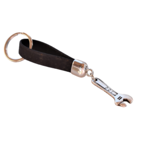Μπρελοκ κλειδιών με γαλλικό κλειδί - μεταλλικό, δώρα για άντρες, ανδρικά μπρελόκ, αυτοκινήτου, σπιτιού