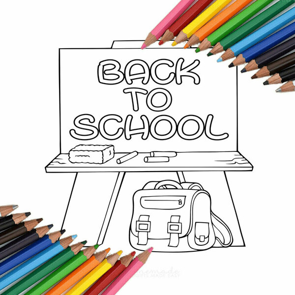 Χρωμοσελίδες Issue 1: Back 2 School - Φθινόπωρο 33 Εκτυπώσιμες Σελίδες - αφίσες, σχέδια ζωγραφικής, φύλλα εργασίας - 3