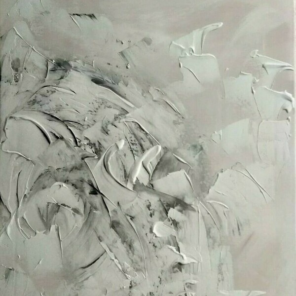 Rosalia 02 - Καμβάς με ακρυλικά Abstract Texture 50*70 - πίνακες & κάδρα, πίνακες ζωγραφικής