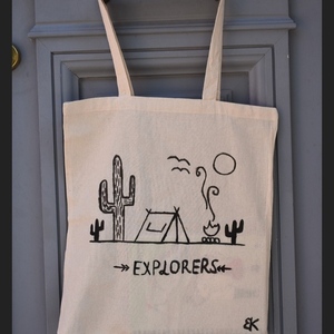 Explorers - ύφασμα, ώμου, tote