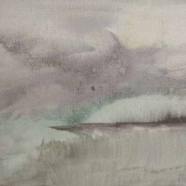 Morning Dew 09 - Καμβάς με ακρυλικά Abstract Landscape - 25*30 - πίνακες & κάδρα, πίνακες ζωγραφικής - 3