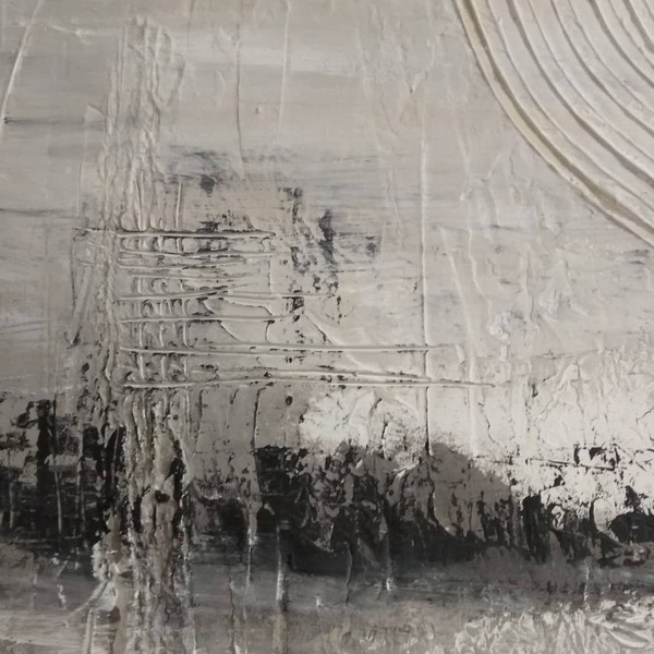 Rain 03 - Καμβάς με ακρυλικά Abstract 50*70 - πίνακες & κάδρα, πίνακες ζωγραφικής - 5