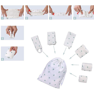 Set of 8 Θήκες Οργάνωσης Βαλίτσας Κάκτοι Packing Cubes - ύφασμα, αδιάβροχο, ταξιδίου - 3