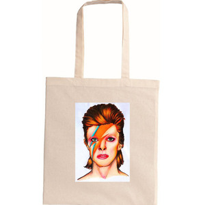 tote bag οικολογική bowie - ύφασμα, ώμου, all day, tote, πάνινες τσάντες