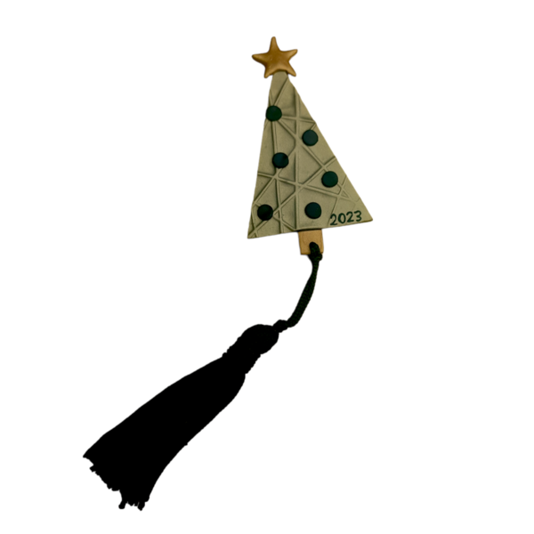 Γούρι δεντράκι από πολυμερικό πηλό - πηλός, χριστουγεννιάτικα δώρα, γούρια, δέντρο