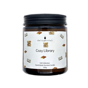 Cozy Library Αρωματικό Κερί 200gr - αρωματικά κεριά, φθινόπωρο