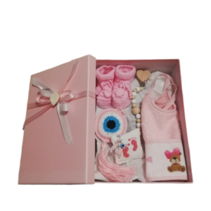 Κουτί δώρου για νεογέννητο κορίτσι/Babygirl giftbox - κορίτσι, σετ δώρου