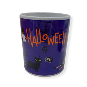 HALLOWEEN Πορσελάνινη Κούπα με μαγισούλα - πορσελάνη, halloween, δώρα για παιδιά, κούπες & φλυτζάνια - 2