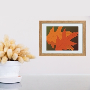 Αφίσα ArtPrint | Φθινόπωρο |Διαστάσεις 29,7*42 εκ. A3 | Εκτύπωση ματ σε χαρτί 170 γρ | χρώματα γήινα, πορτοκαλί, καφέ, πράσινο - αφίσες, φθινόπωρο, διακόσμηση σαλονιού - 3