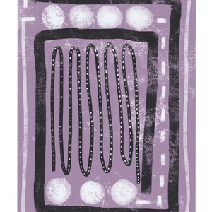 MonsterPurple αφίσα art print ( 30 x 40 cm) - εκτύπωση, αφίσες, artprint - 2