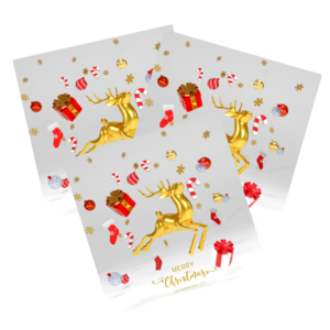 Χριστουγεννιάτικη κάρτα 7x7 εκ. για βραχιολάκια #ψηφιακό αρχείο - κάρτες, γούρια - 3