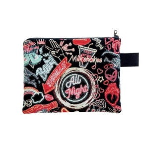 Τσαντάκι χειρός 80’s vibes - ύφασμα, φάκελοι, clutch, all day, χειρός