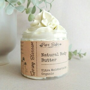 Spring Blossom Organic Body Butter - δώρο, χειροποίητα - 2