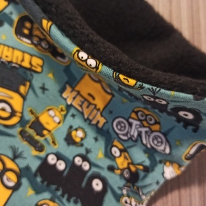 Λαιμός παιδικός fleece/neck warmer, αγαπημένα κινούμενα σχέδια - κασκόλ, λαιμοί, για παιδιά - 2