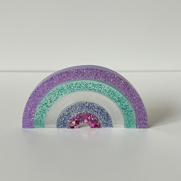 Stacking Rainbow mini, μικρό ουράνιο τόξο - ρητίνη