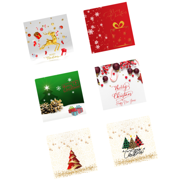 Χριστουγεννιάτικες κάρτες εκτυπώσιμες 7x7 εκ. για βραχιολάκια #ψηφιακό αρχείο - κάρτες, γούρια