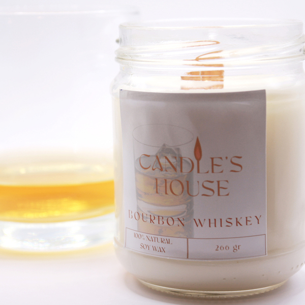 Whiskey Bourbon - αρωματικά κεριά - 3