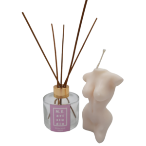 Κερί Σόγιας Σώμα Γυναικείο Με 100ml White Musk Αρωματικό Χώρου - χειροποίητα, κερί σόγιας, αρωματικά χώρου, 100% φυτικό