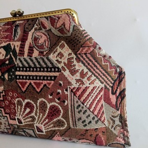 Τσάντα χειρός φάκελος clutch vintage - ύφασμα, φάκελοι, clutch, all day, χειρός - 2