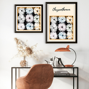 Chrysanthemum - Botanical collection - αφίσες - 3